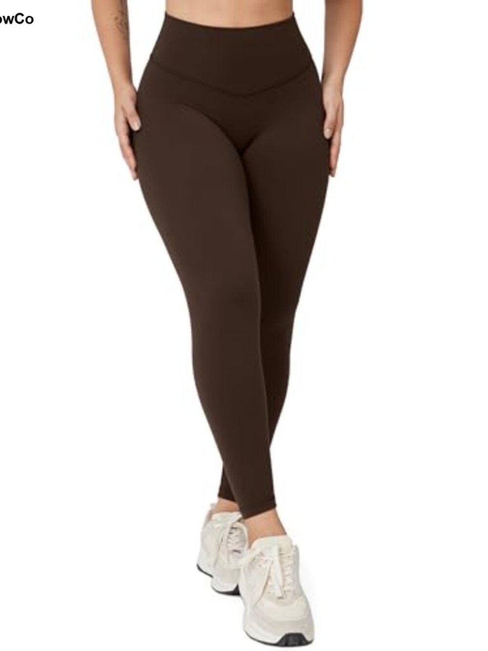 No Front Seam Leggings 25 Inch High Waisted Medium Compression